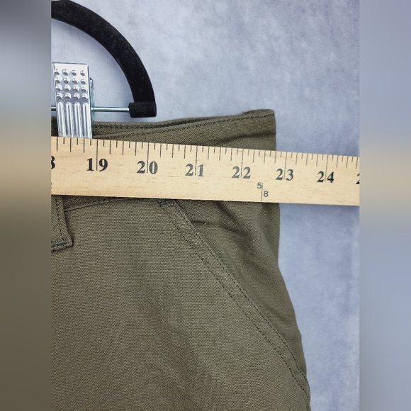 Carhartt Canvas Work Pant - Relaxed Fit - RUGGED FLEX® Women's double front pant - Picture 11 of 13